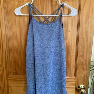 Athletic Works Blue Camisole with Crisscross Back